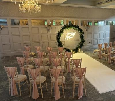 ceremony set up