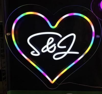 rain bow neon