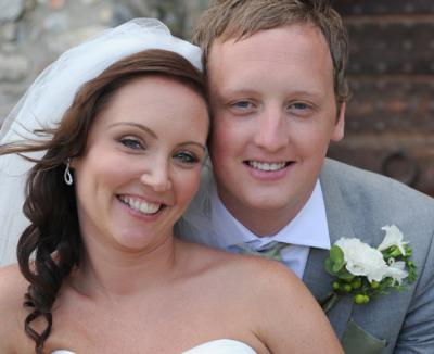 Newly weds at Castello di meletto