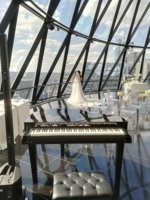 Wedding at The Gherkin, London